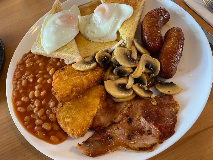 Food at Anderby Beach Cafe